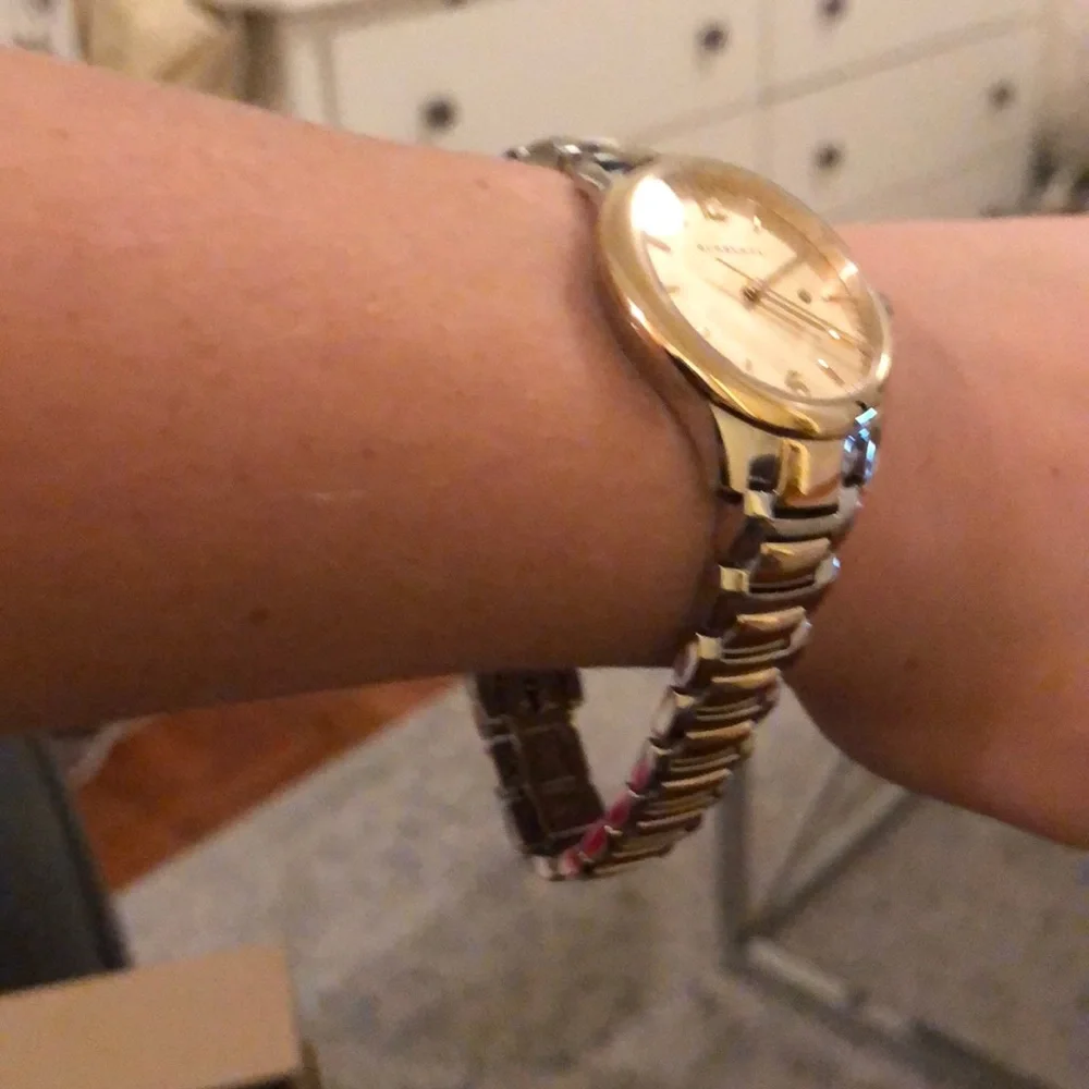 Burberry Women Classic Two-Tone Swiss Quartz Watch - Picture 8 of 8